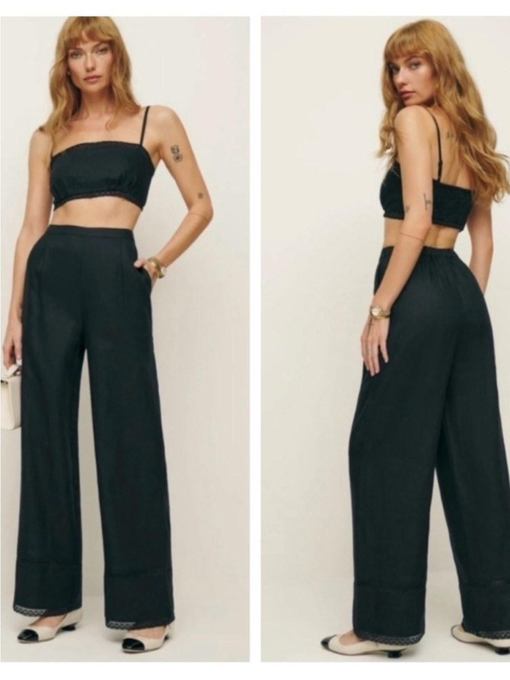Reformation NWOT Viola Linen Pants